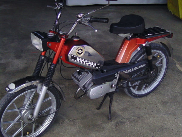 Klassisches Mofa von Zündapp